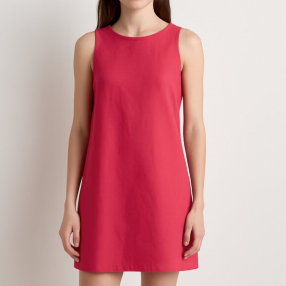 Zadig & Voltaire Deluxe Coral Silk Blend Sleeveless Mini Dress XS Open Back Chic - Picture 1 of 11